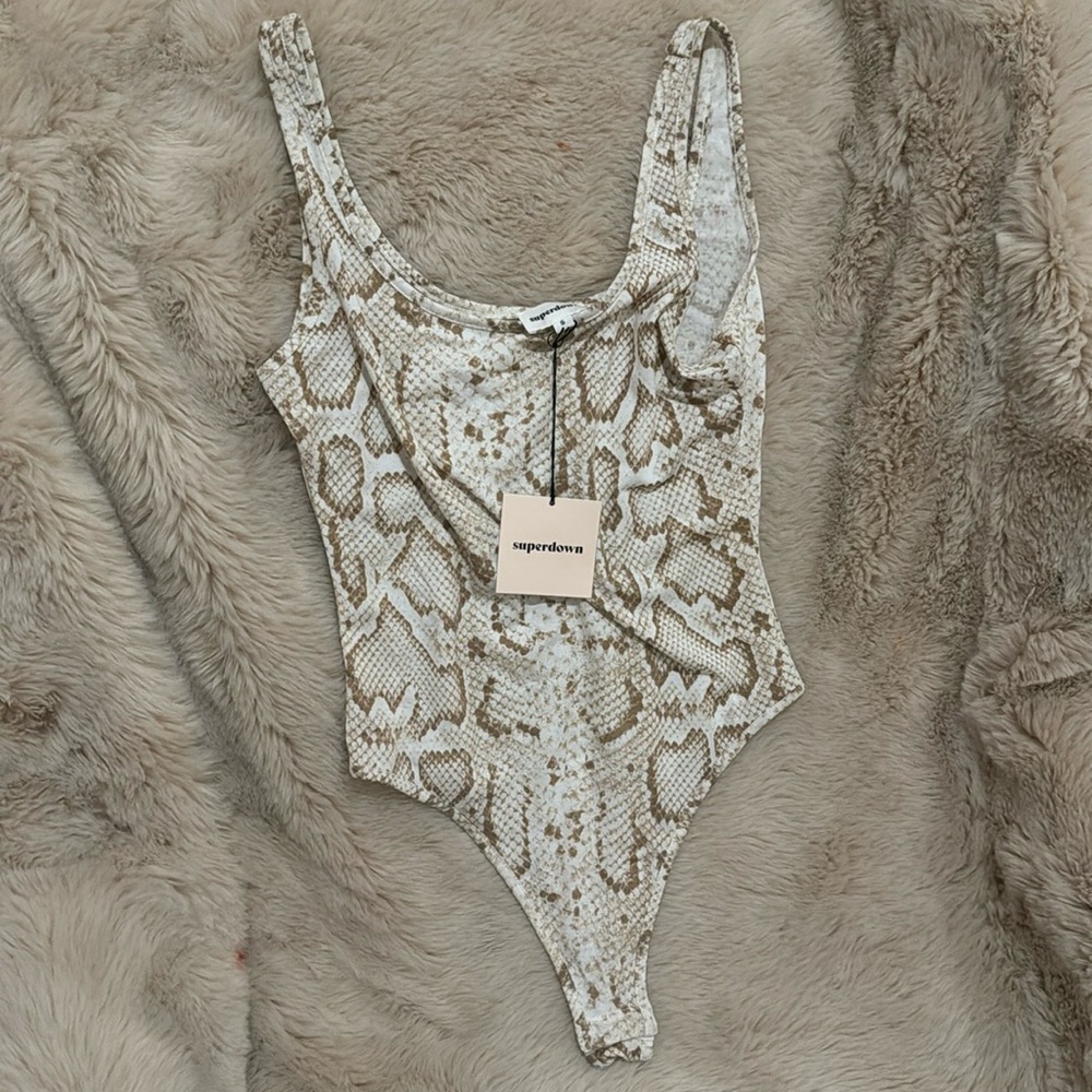 Super down bodysuit